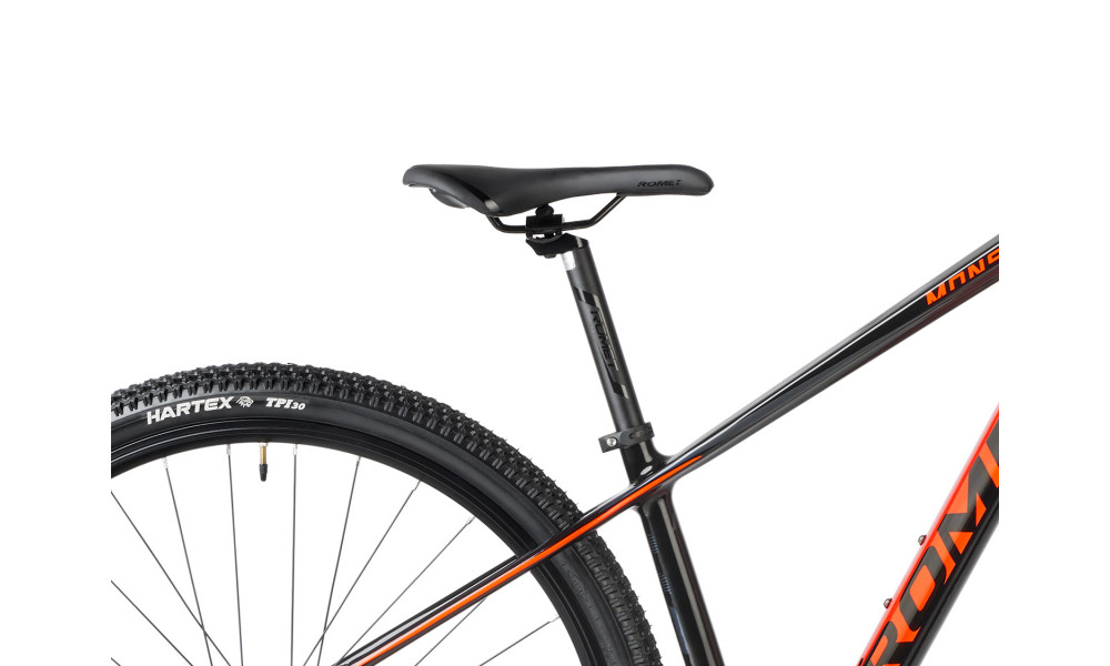 Велосипед Romet Monsun LTD Carbon 29" 2022 black-red - 3