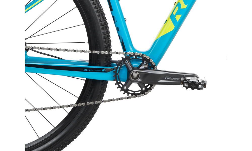 Велосипед Romet Monsun LTD Carbon 29" 2022 turquoise-seledin - 6