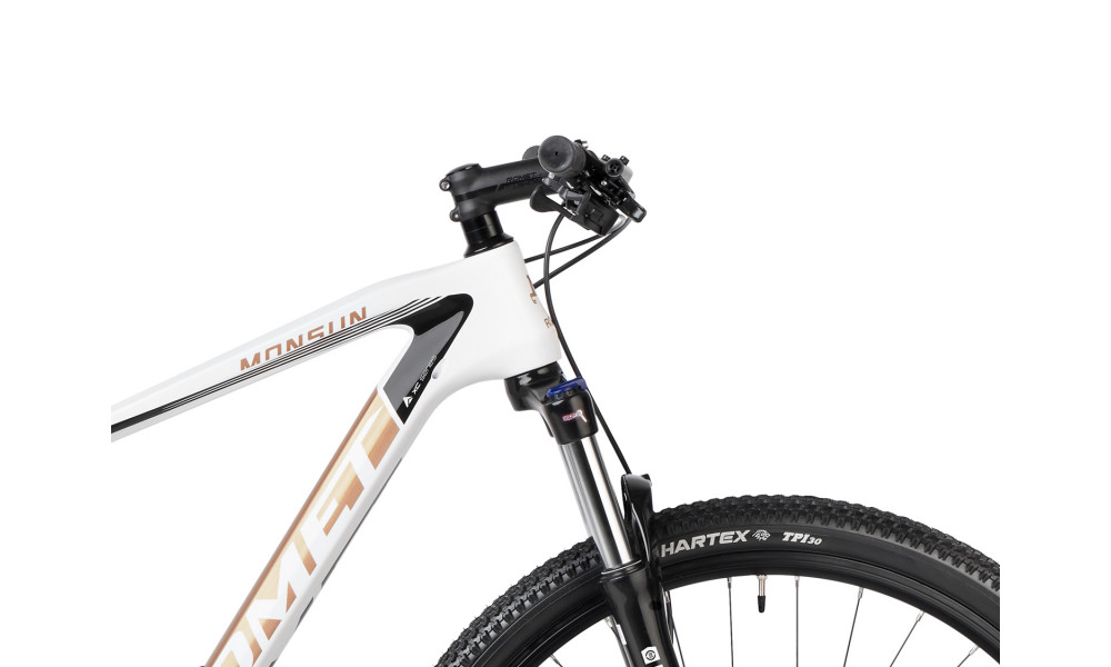 Велосипед Romet Monsun LTD Carbon 29" 2022 white - 4