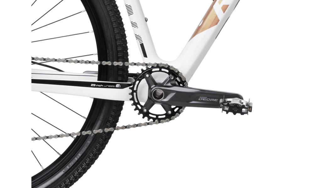 Велосипед Romet Monsun LTD Carbon 29" 2022 white - 6