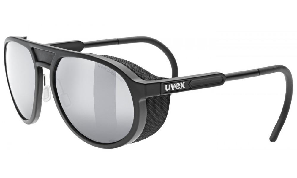 Очки Uvex mtn classic P black matt / mirror silver - 1