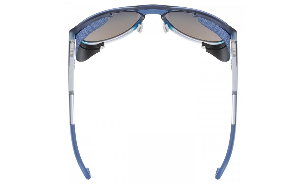 Glasses Uvex mtn classic P blue matt fade / mirror blue - 3