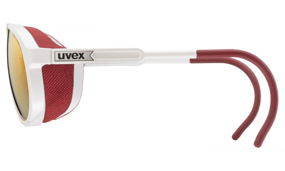 Очки Uvex mtn classic P white matt / mirror red - 2