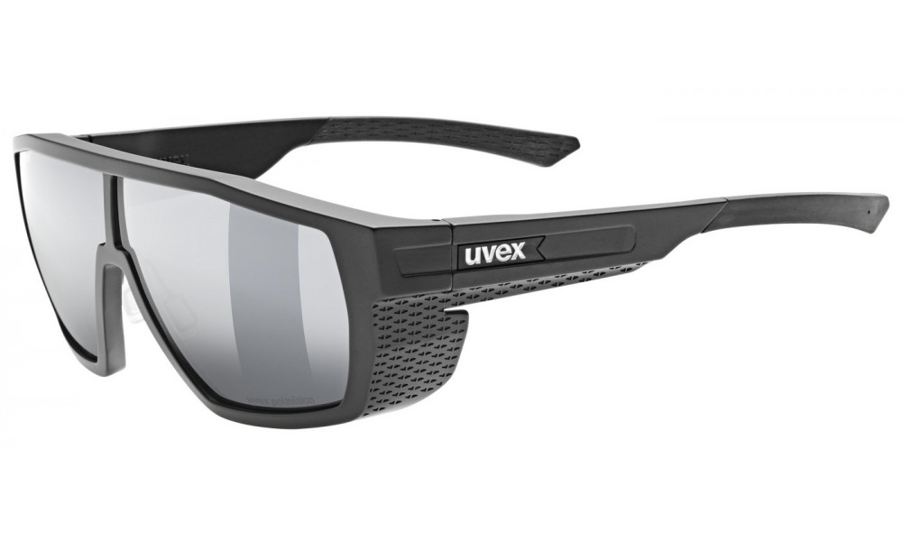 Glasses Uvex mtn style P black matt / mirror silver - 1