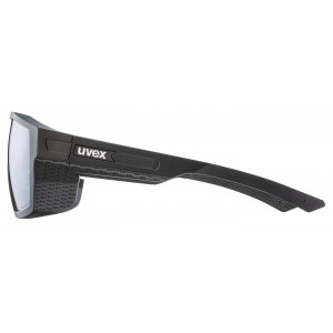 Glasses Uvex mtn style P black matt / mirror silver
