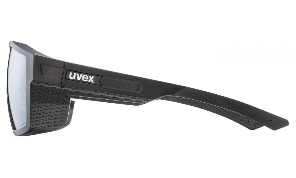 Очки Uvex mtn style P black matt / mirror silver - 2