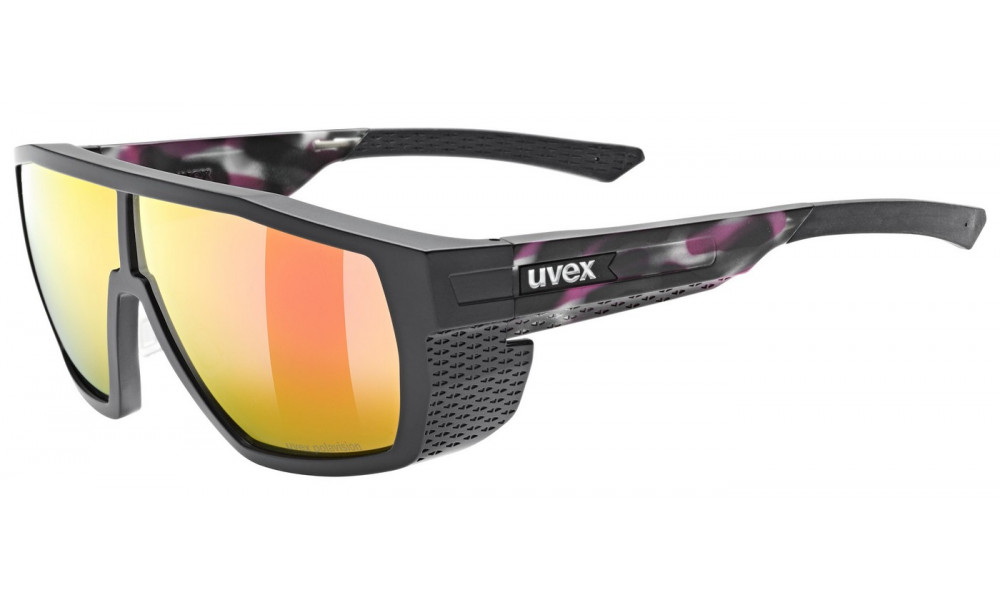 Очки Uvex mtn style P black-pink tortoise matt / matt pink - 1