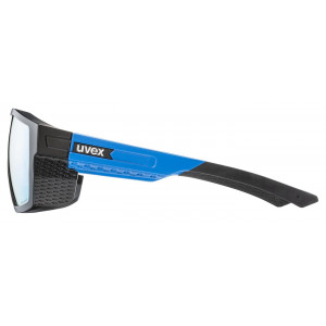 Очки Uvex mtn style P black-blue matt / mirror blue