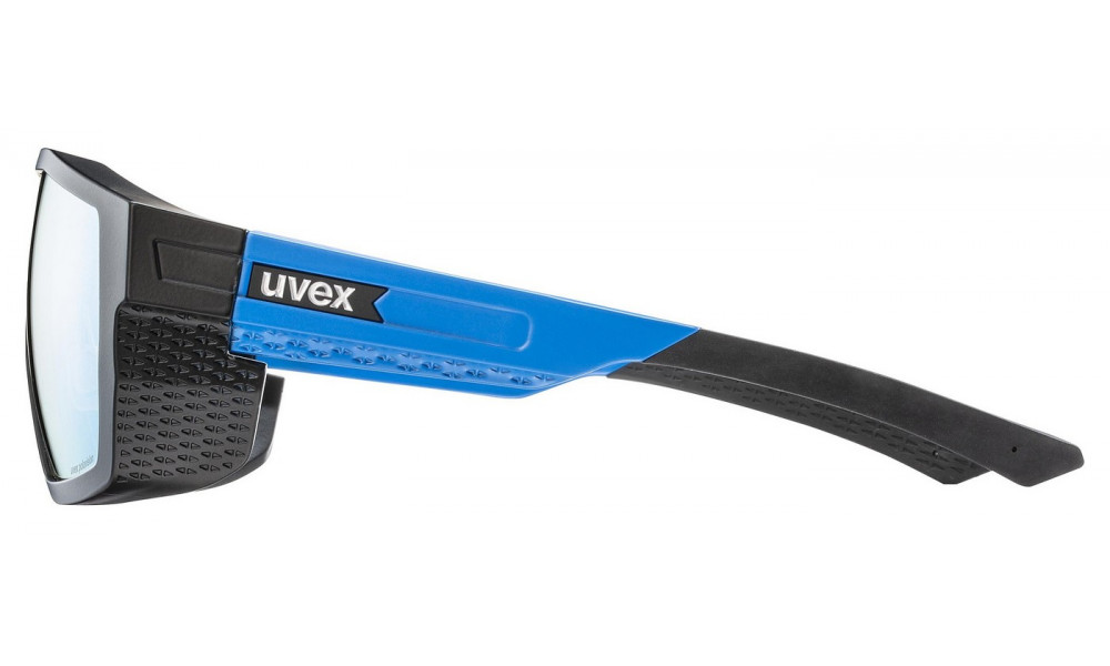 Glasses Uvex mtn style P black-blue matt / mirror blue - 2