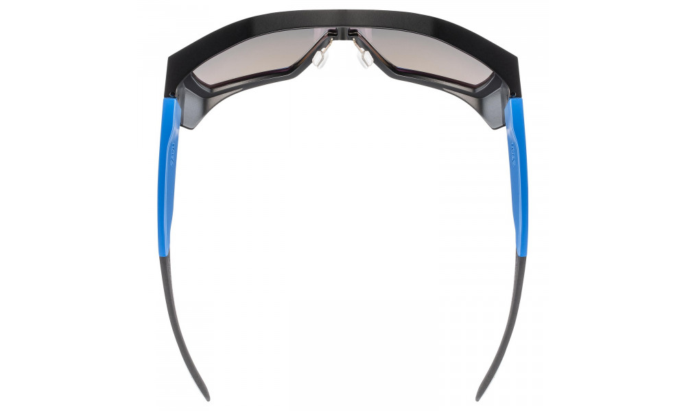 Glasses Uvex mtn style P black-blue matt / mirror blue - 3