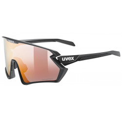 Cycling sunglasses Uvex sportstyle 231 2.0 P black matt / mirror red