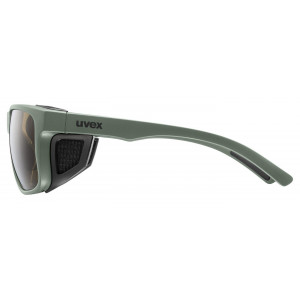 Glasses Uvex sportstyle 312 VPX moss green matt / brown