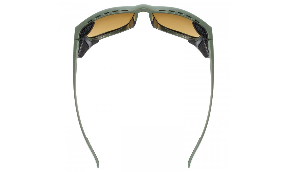 Glasses Uvex sportstyle 312 VPX moss green matt / brown - 3