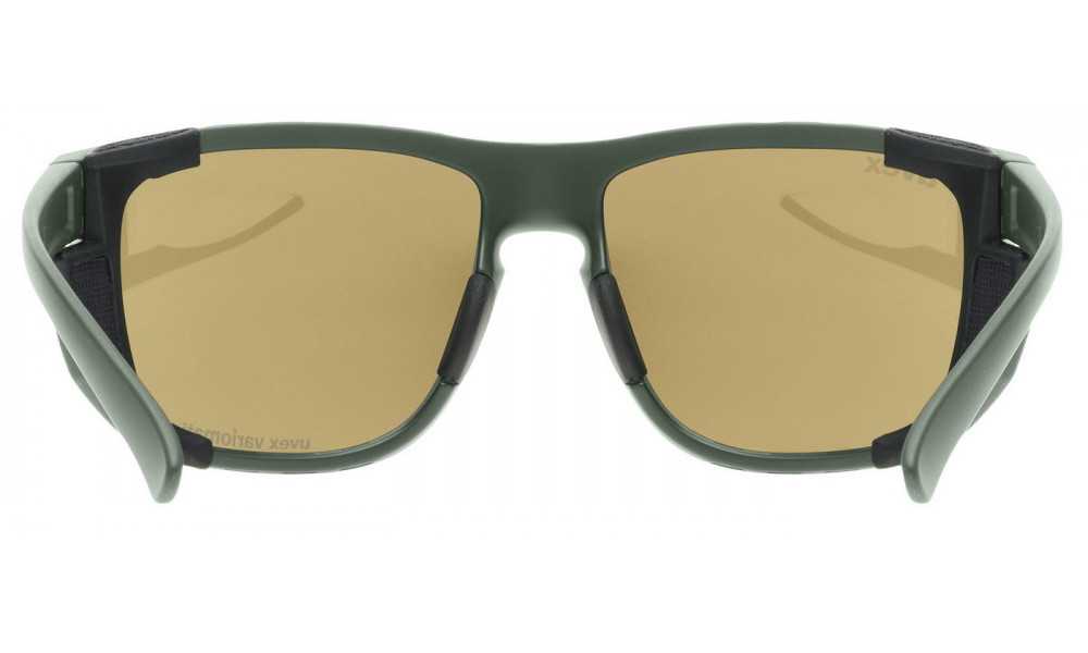 Glasses Uvex sportstyle 312 VPX moss green matt / brown - 5