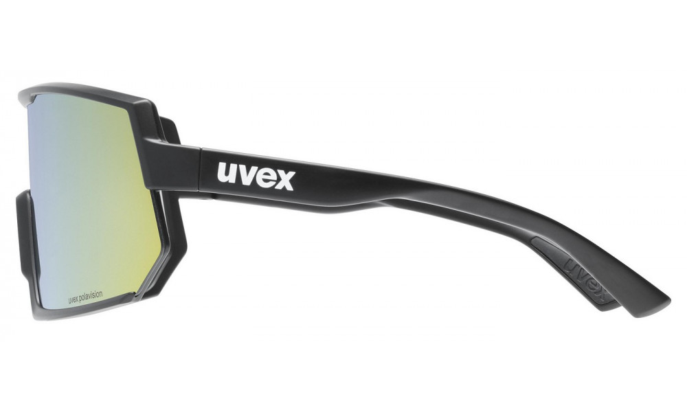 Очки Uvex sportstyle 235 P black matt / mirror red - 2