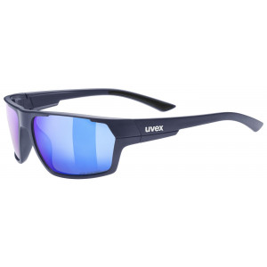 Очки Uvex sportstyle 233 P deep space matt / mirror blue