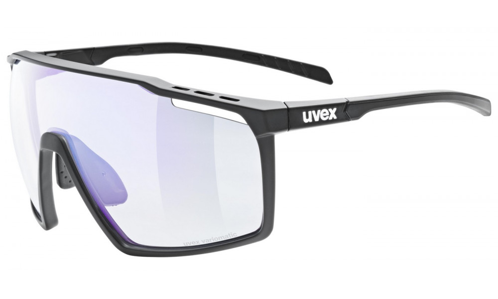 Очки Uvex mtn perform V black matt / litemirror blue - 1