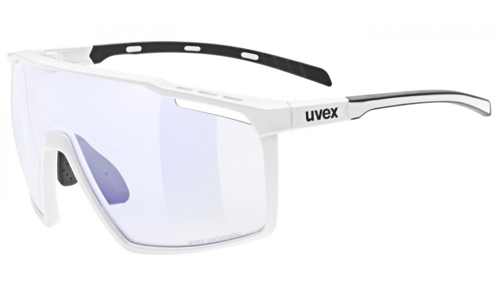 Очки Uvex mtn perform V white matt / litemirror blue - 1