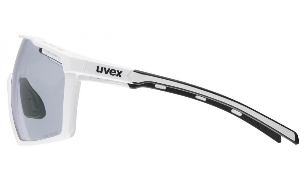 Glasses Uvex mtn perform V white matt / litemirror blue - 2