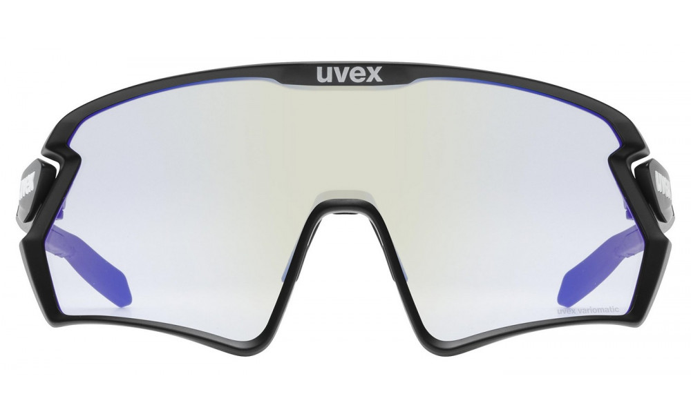 Очки Uvex sportstyle 231 2.0 V black matt / litemirror blue - 5