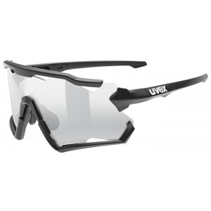 Cycling sunglasses Uvex sportstyle 228 V black matt / litemirror silver