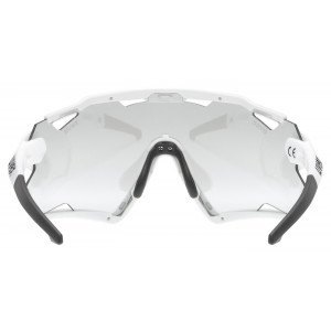 Cycling sunglasses Uvex sportstyle 228 V white matt / litemirror silver