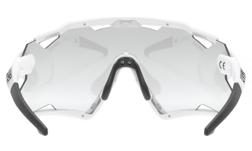 Glasses Uvex sportstyle 228 V white matt / litemirror silver - 2