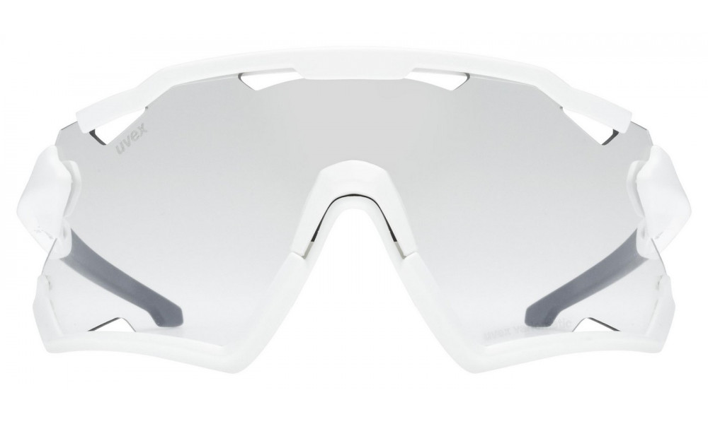 Glasses Uvex sportstyle 228 V white matt / litemirror silver - 5