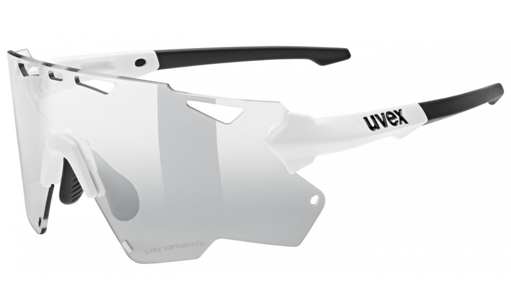 Glasses Uvex sportstyle 228 V white matt / litemirror silver - 7