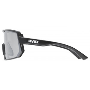 Glasses Uvex sportstyle 235 V black matt / litemirror silver
