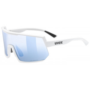 Glasses Uvex sportstyle 235 V white matt / litemirror blue