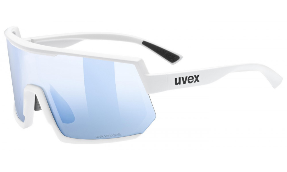 Очки Uvex sportstyle 235 V white matt / litemirror blue - 1