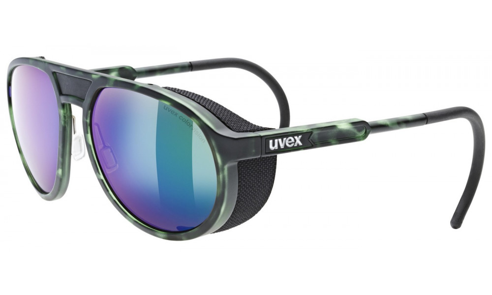 Очки Uvex mtn classic CV green matt tor/ mirror green - 1