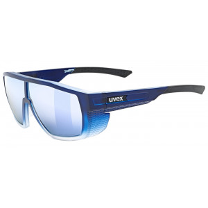 Glasses Uvex mtn style CV blue matt fade / mirror blue