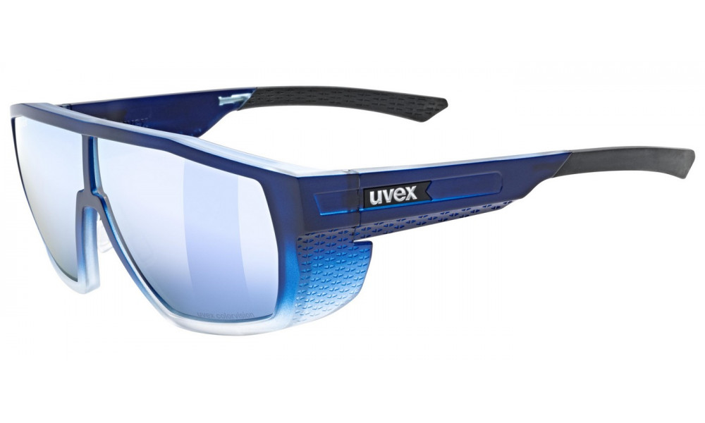 Очки Uvex mtn style CV blue matt fade / mirror blue - 1