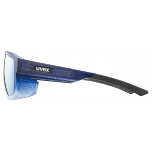 Glasses Uvex mtn style CV blue matt fade / mirror blue
