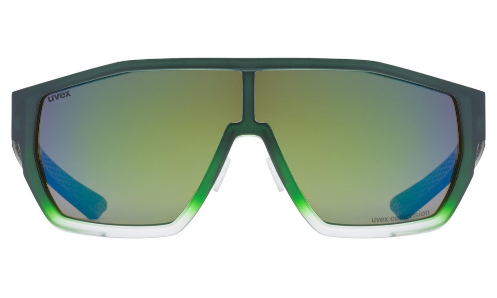 Очки Uvex mtn style CV green matt fade / mirror green - 5