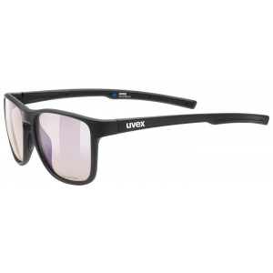Cycling sunglasses Uvex retina BLUE CV black matt / yellow