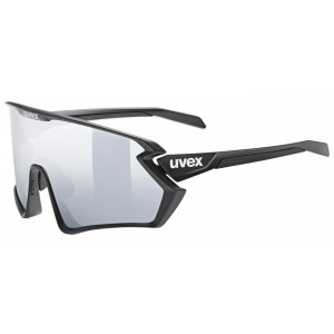 Cycling sunglasses Uvex sportstyle 231 2.0 Set black matt / mirror silver
