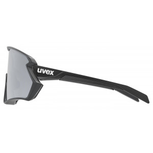 Cycling sunglasses Uvex sportstyle 231 2.0 Set black matt / mirror silver