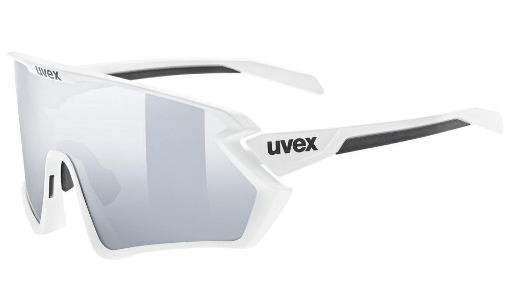 Очки Uvex sportstyle 231 2.0 Set white-black matt / mirror silver - 1