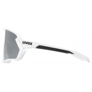 Glasses Uvex sportstyle 231 2.0 Set white-black matt / mirror silver