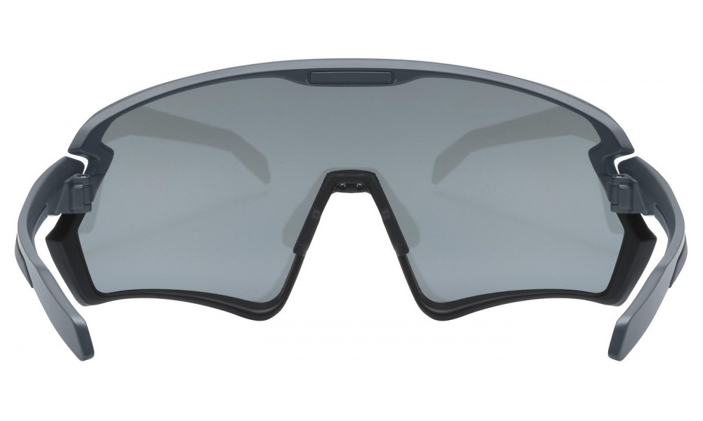 Glasses Uvex sportstyle 231 2.0 grey black matt / mirror silver - 4