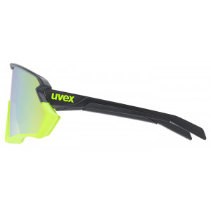 Очки Uvex sportstyle 231 2.0 black yellow matt / mirror yel