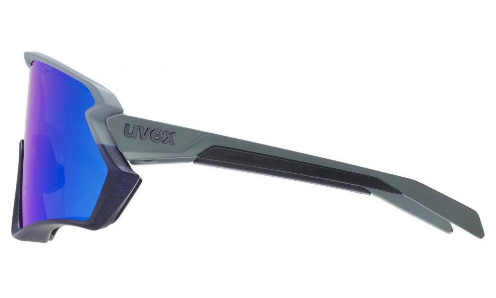 Очки Uvex sportstyle 231 2.0 rhino deep space matt / mirror blue - 2