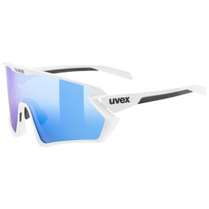 Glasses Uvex sportstyle 231 2.0 white matt / mirror blue