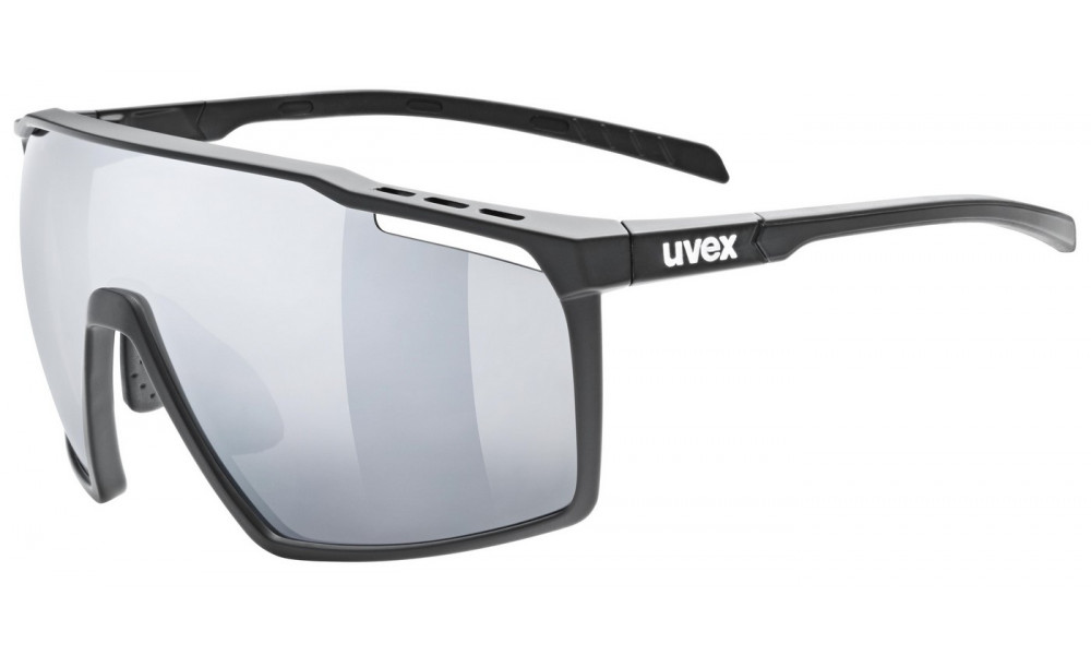 Очки Uvex mtn perform black matt / mirror silver - 1