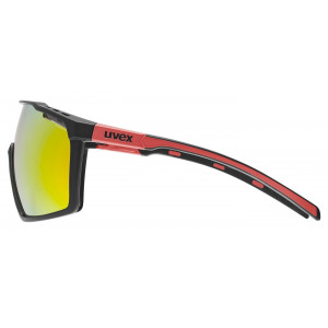 Cycling sunglasses Uvex mtn perform black-red matt / mirror red