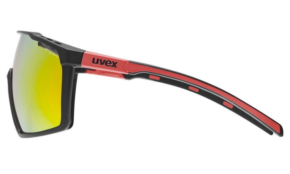 Очки Uvex mtn perform black-red matt / mirror red - 2