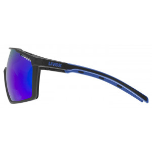 Очки Uvex mtn perform black-blue matt / mirror blue